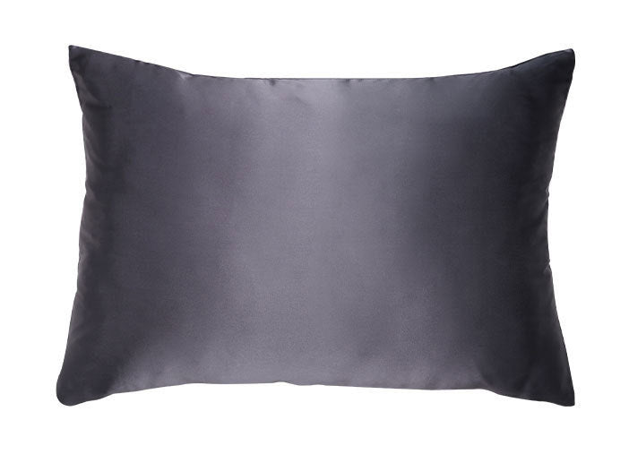 iGlow Silk Pillowcase - Grey Shadows (Grey)