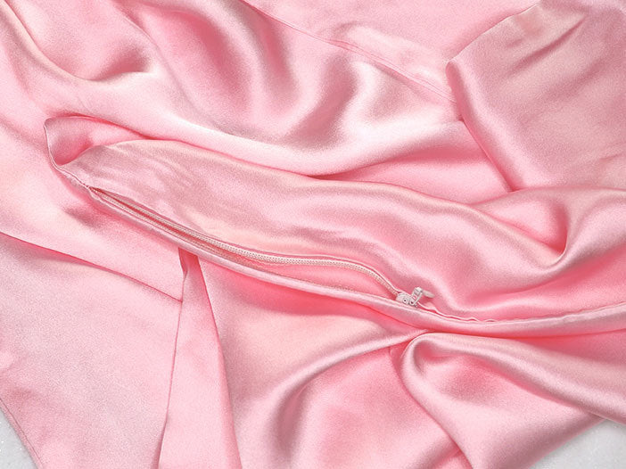 iGlow Silk Pillowcase - Pink Bliss (Pink)