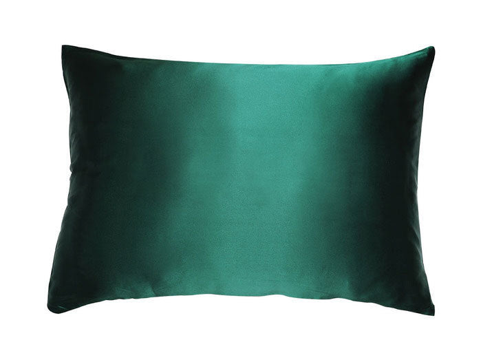 iGlow Silk Pillowcase - Forest Green (Dark Green)