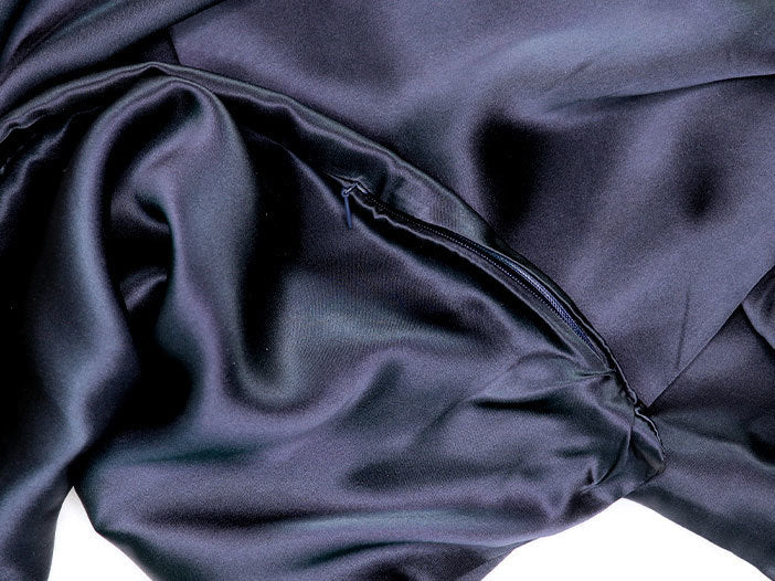 iGlow Silk Pillowcase - Blue Twilight (Dark Blue)