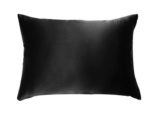 iGlow Silk Pillowcase - Black Night (Black)